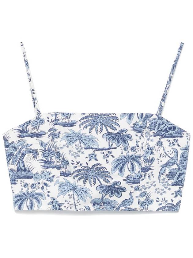 Staud - White Blue Tops