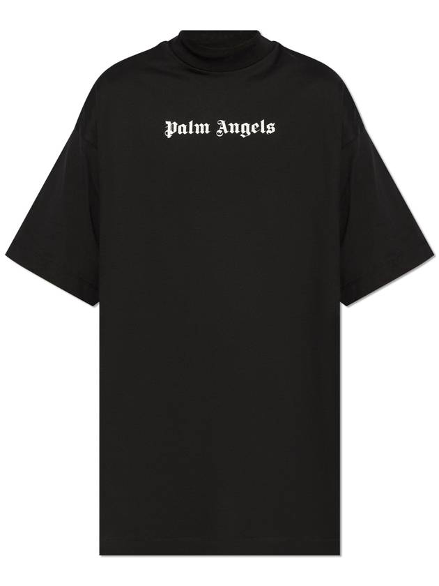 25SS 팜엔젤스 여성 숏 / 미디원피스 Palm Angels Dress With Print Women's Black