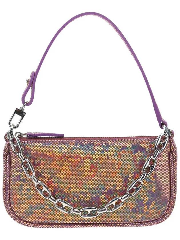 바이파 레이첼 지퍼 미니 홀로그램 백 22SSMIRADVHOLOSMA_DV