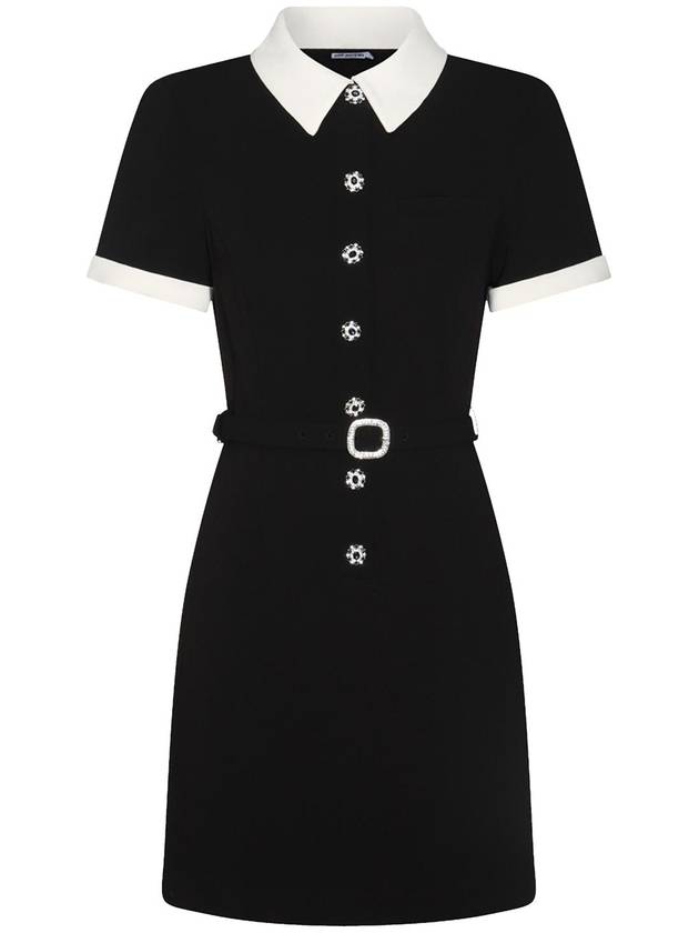 Self Portrait Black Mini Dress