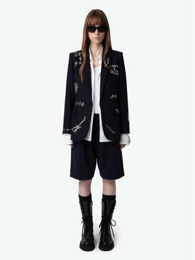 쟈딕앤볼테르 Valse Diamante 블레이저 정장 자켓 재킷