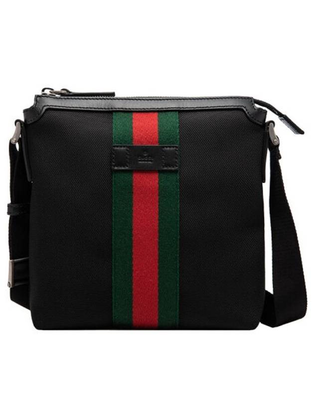 GUCCI WEB 스트라이프 캔버스 메신저백 631195 KWT7N 1060