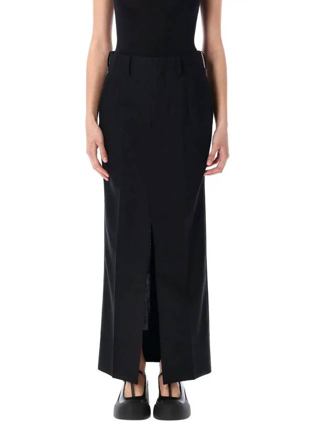 준야 와타나베 슬릿 디테일 롱 스커트 JOS008051_1