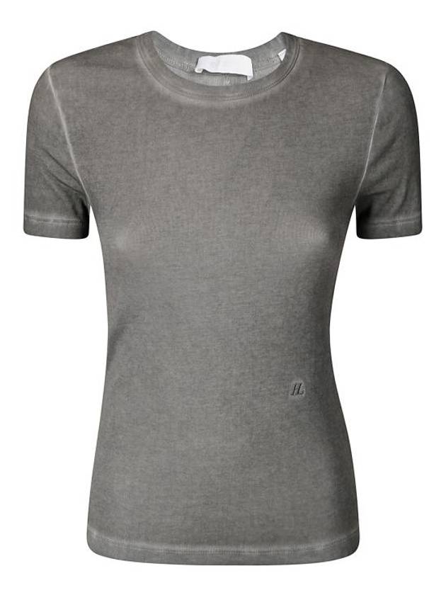 25SS 헬무트랭 반팔 티셔츠 O10HW503 q14 GUNMETAL