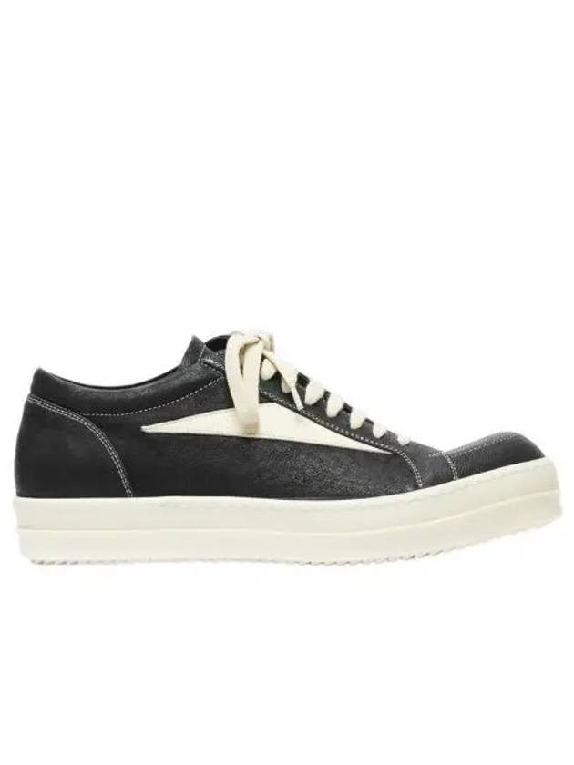 릭 오웬스 룩소르 빈티지 스니커즈 블랙 밀크 Rick Owens Luxor Vintage Sneakers Black Milk