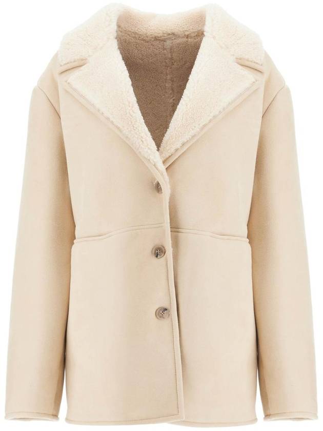 LOULOU STUDIO CIREBO IVORY shearling cirebo