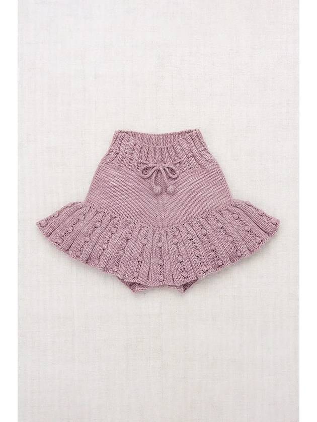 MISHA&PUFF 미샤앤퍼프 25SS 스케이팅 스커트 Eyelet Popcorn Skating Skirt K1004S25 531