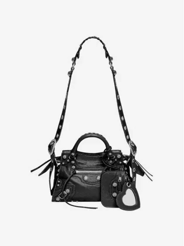 발렌시아가 네오 카골 XS 핸드백 블랙 Balenciaga Neo Cagole XS Handbag Black