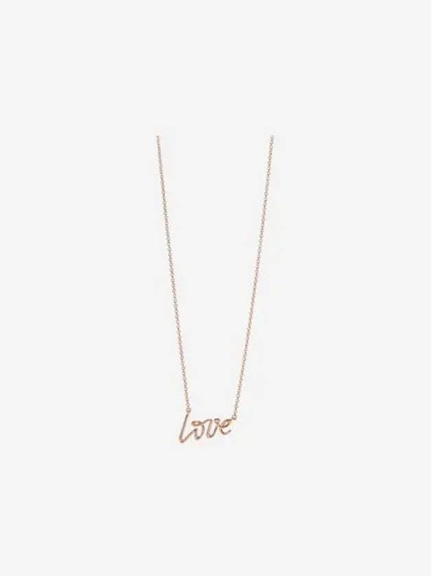 티파니 앤 코 팔로마 그래피티 러브 스몰 펜던트 로즈 골드 Tiffany & Co. Paloma's Graffiti Love Small Pendant Rose Gold