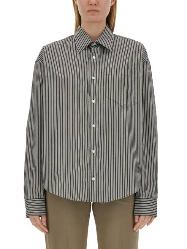 24SS 아미 셔츠 USH116 CO00660013 BLACK