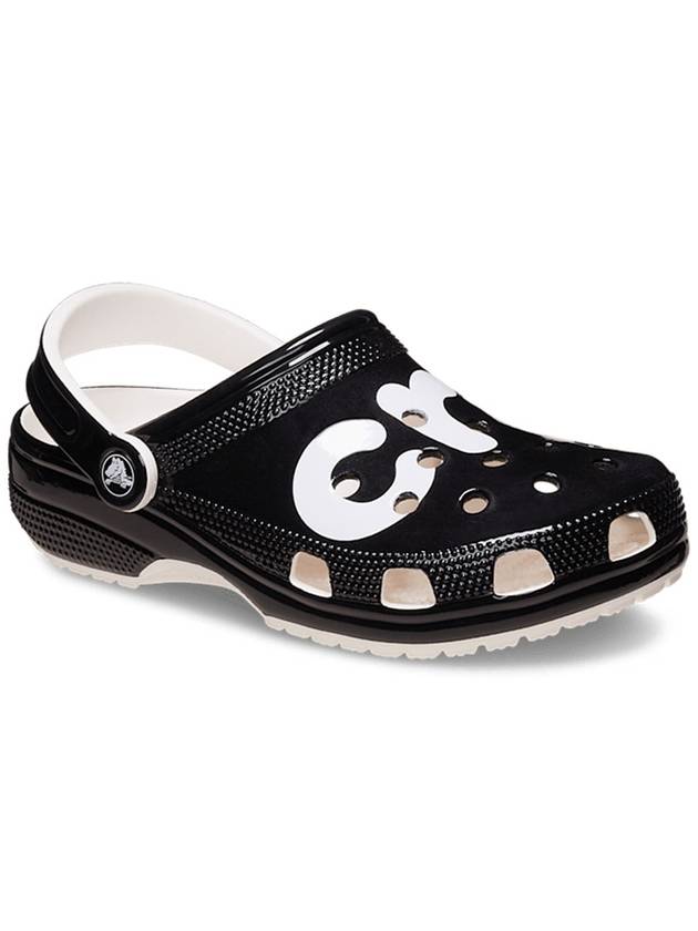 크록스 클래식 하이 샤인 로고 유광 클로그 여성 남성 샌들 슬리퍼