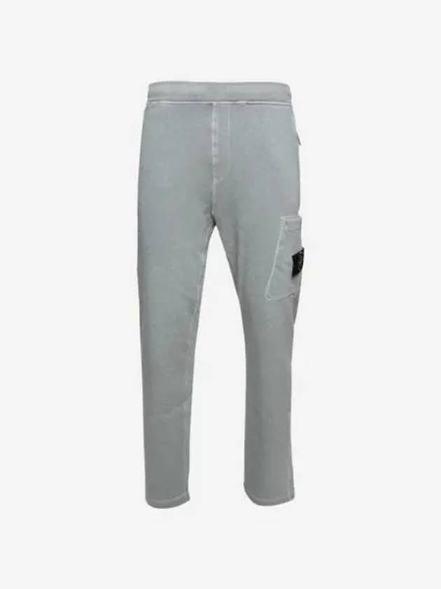 스톤 아일랜드 62560 올드 트리트먼트 카고 스웨트팬츠 스카이 블루 23SS Stone Island 62560 Old Treatment Cargo Sweatpants Sky Blue 23SS