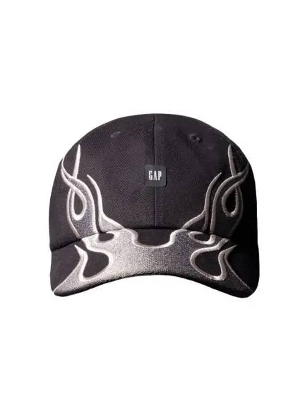 이지 갭 엔지니어드 바이 발렌시아가 플레임 캡 블랙 Yeezy Gap Engineered By Balenciaga Flame Cap Black