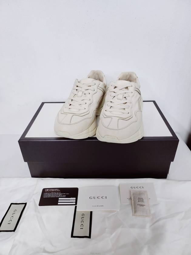 [중고명품 DHLUX] 구찌 라이톤 더티 여성 스니커즈 35/220