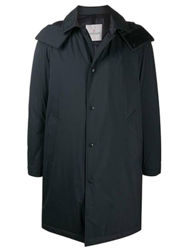 몽클레르 Reille 다운 싱글 코트 네이비