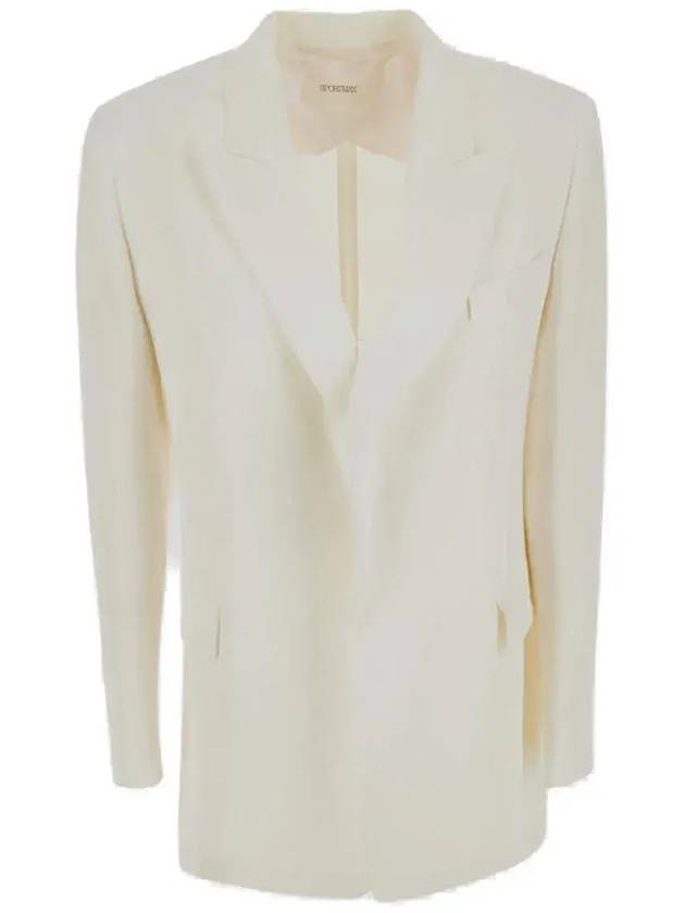 Sportmax 오버사이즈 컨실드 패스닝 블레이저 20410521600421_001