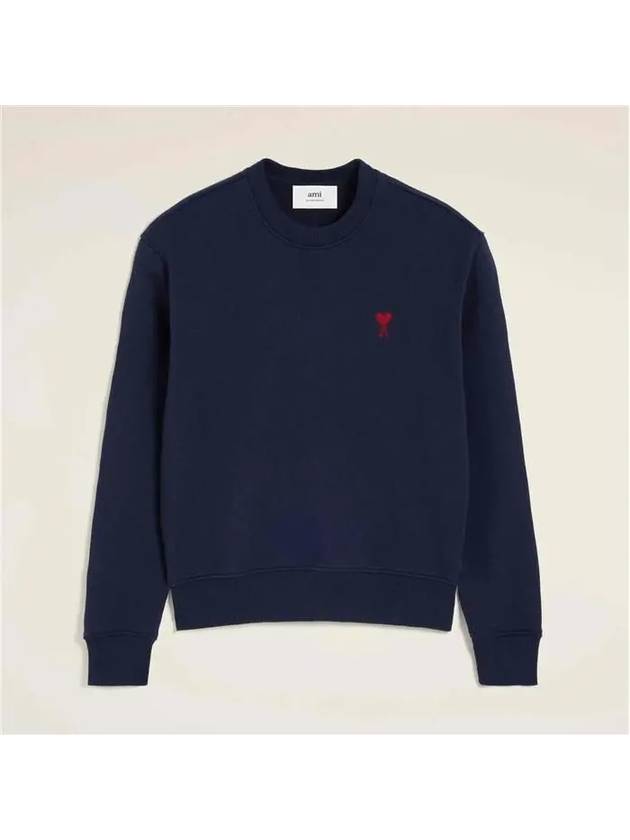 아미 하트 맨투맨 BFUSW035730 430