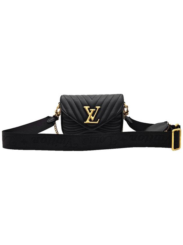 루이비통 Louis Vuitton M56461 블랙 뉴 웨이브 멀티 포쉐트 2WAY