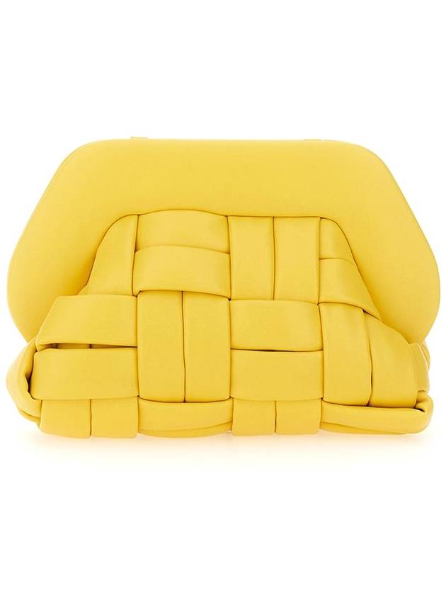 Themoire Braided Clutch