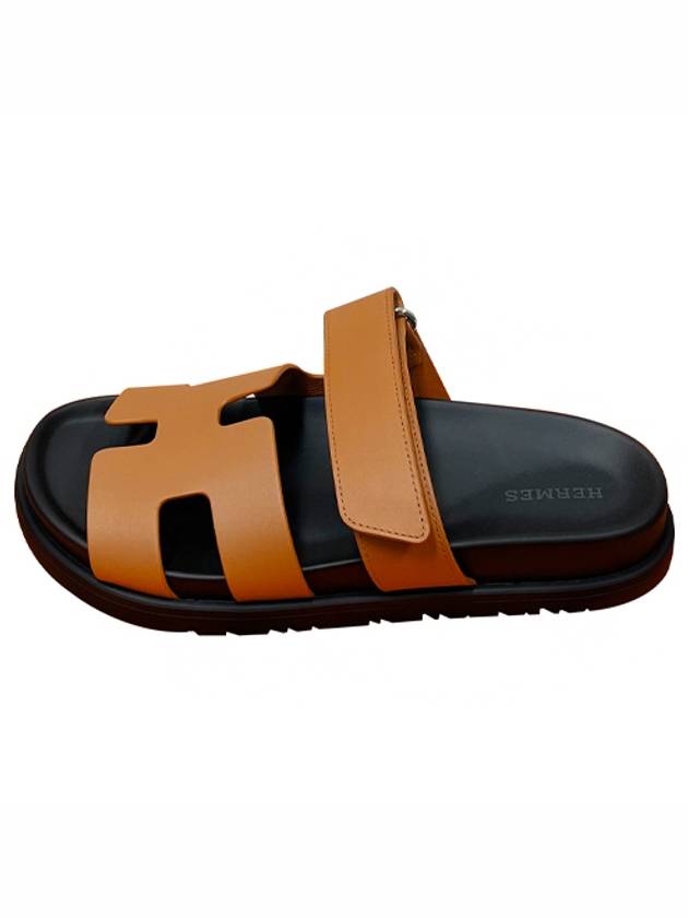 에르메스 H222299Z A3 시프레 H로고 레더 샌들 내츄럴 여성 슈즈 TPM