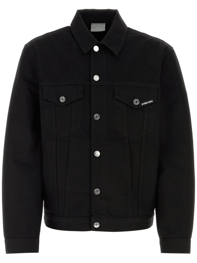 VTMNTS - Black denim Paris jacket