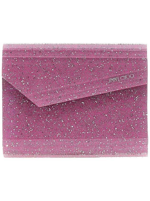 지미추 캔디 클러치 백 라이트 마젠타