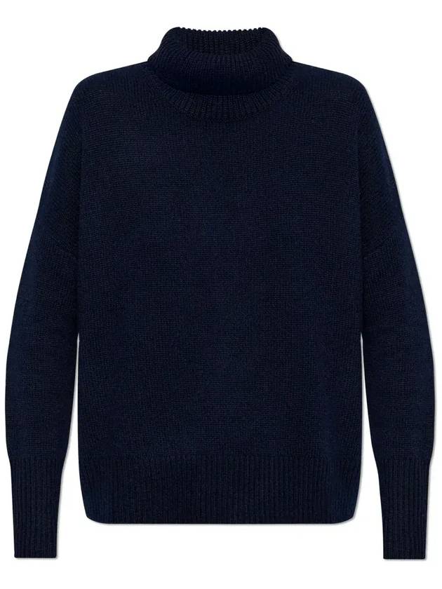 리사 양 클래식 터틀넥 니트웨어 2021130_NAVY