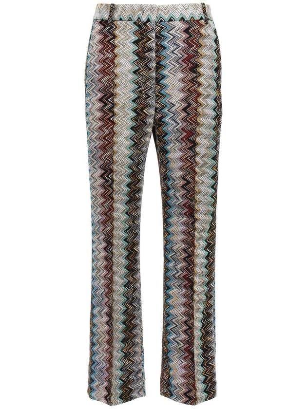 MISSONI Zig zag lame pants DS24WI1CBR010GSM9JR