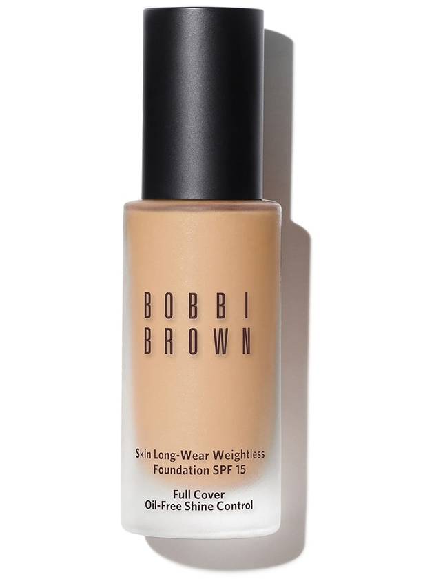 Bobbi Brown 파운데이션 & 컨실러 - 스킨 롱웨어 웨이트리스 파운데이션 SPF 15 - 뉴트럴 샌드 (N-030) - 30 ml