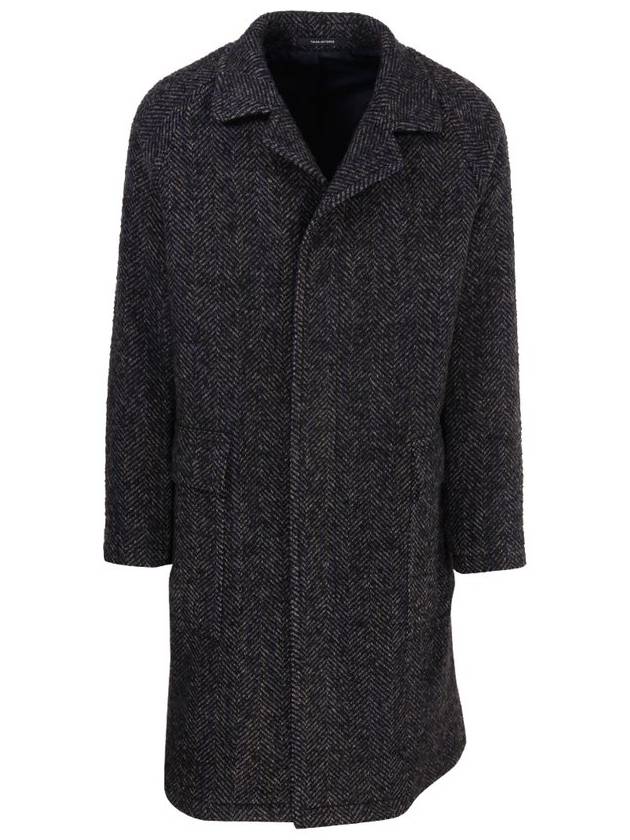 Tagliatore Loyd 싱글 브레스티드 코트