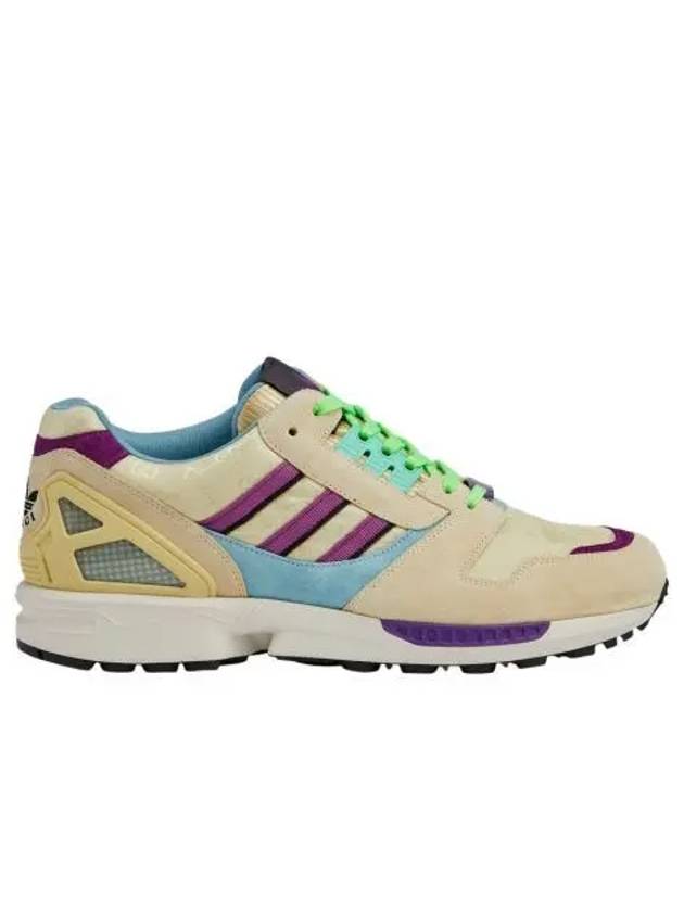 구찌 x 아디다스 ZX8000 스니커즈 베이지 GG 캔버스 Gucci x Adidas ZX8000 Sneaker Beige GG Canvas