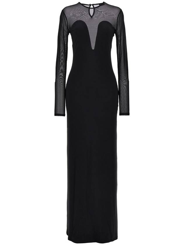 ATLEIN R54233TJ24C0114 롱 스트레치 드레스