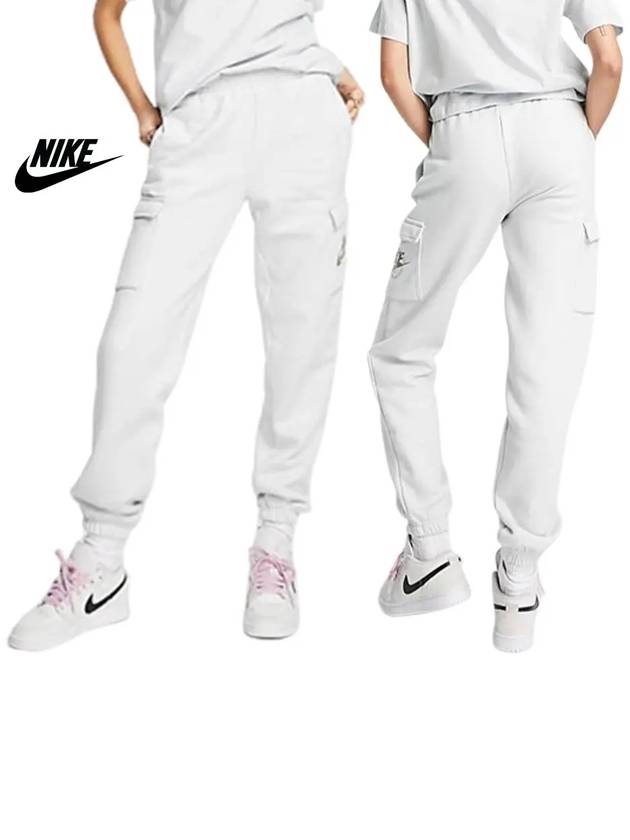 나이키 조거팬츠 카고 조던 로고 여성 바지 화이트 나이키추리닝바지 남자여자 트레이닝복