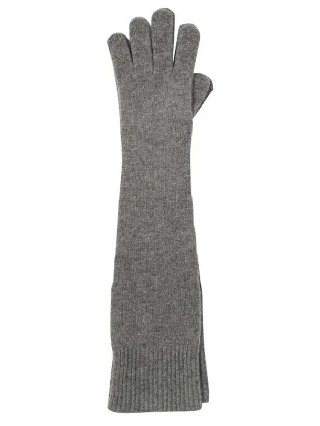 24FW 토템 여성 리브 장갑 244WSG0009YA0004그레이