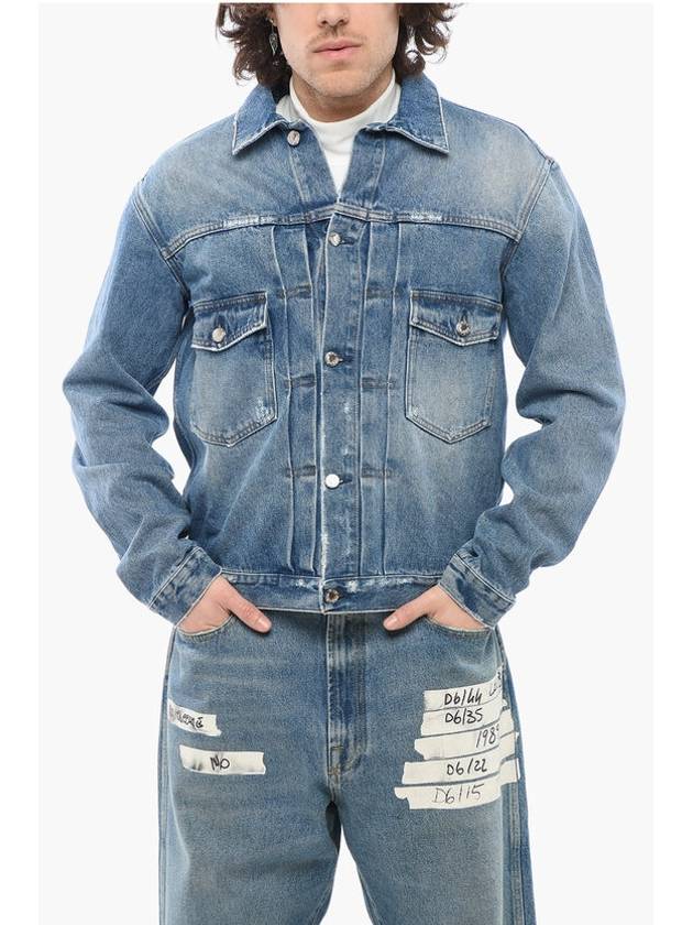 Sefr 남성 데님 자켓