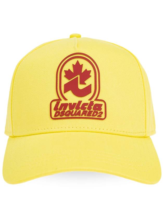 Dsquared2 Capsule Hat 'Invicta'  Men's  Yellow