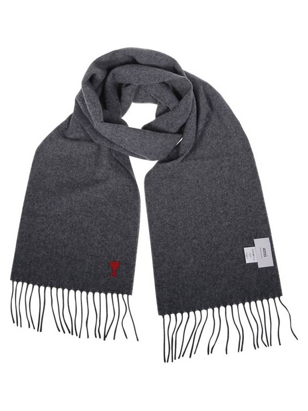 AMI Ami De Coeur 니트 스카프 AMI Ami De Coeur Knitted Scarf