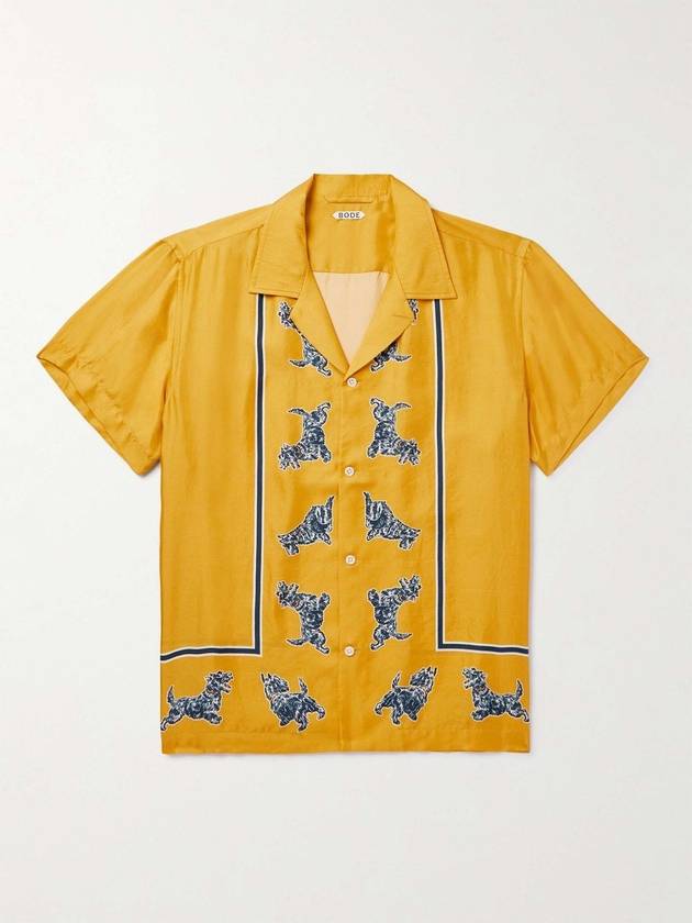 Bode 남성 반팔 셔츠