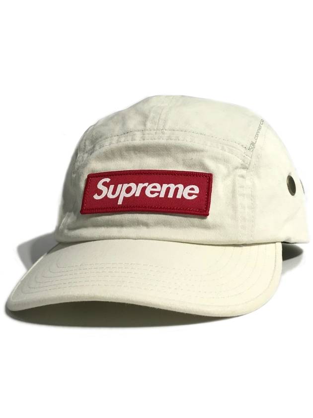 슈프림 밀리터리 캠프캡 스톤 아이보리 22SS Supreme Military Camp Cap