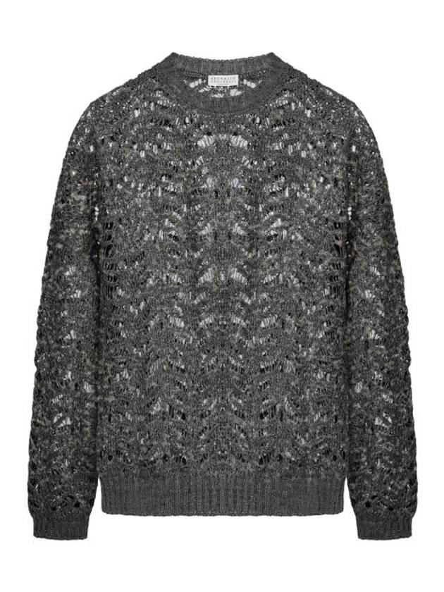 25SS 브루넬로 쿠치넬리 스웨터 MGD562310C3784 DARK GREY