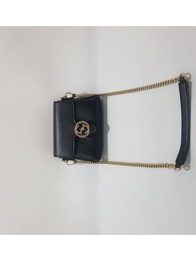 구찌 GG 인터로킹 미니 체인 크로스백 607720