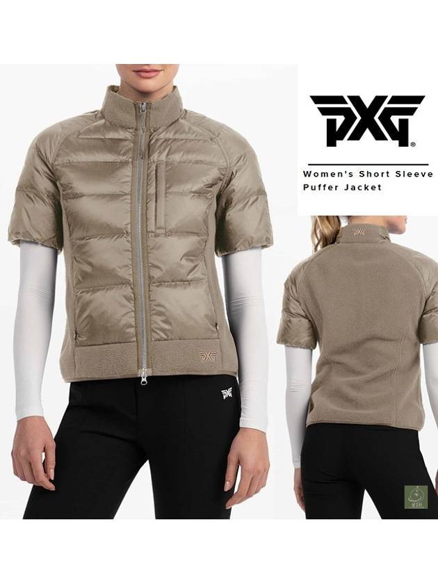 2024 FW PXG 피엑스지 여자 골프 경량 패딩 여성 보온 후리스 겨울패딩