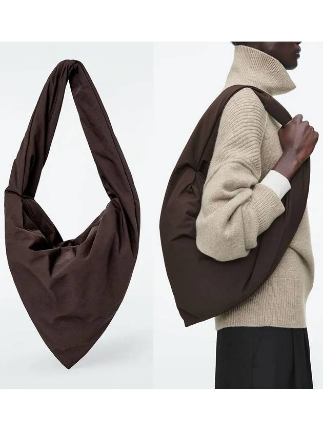 코스 가방 키트 나일론 숄더 백 브라운