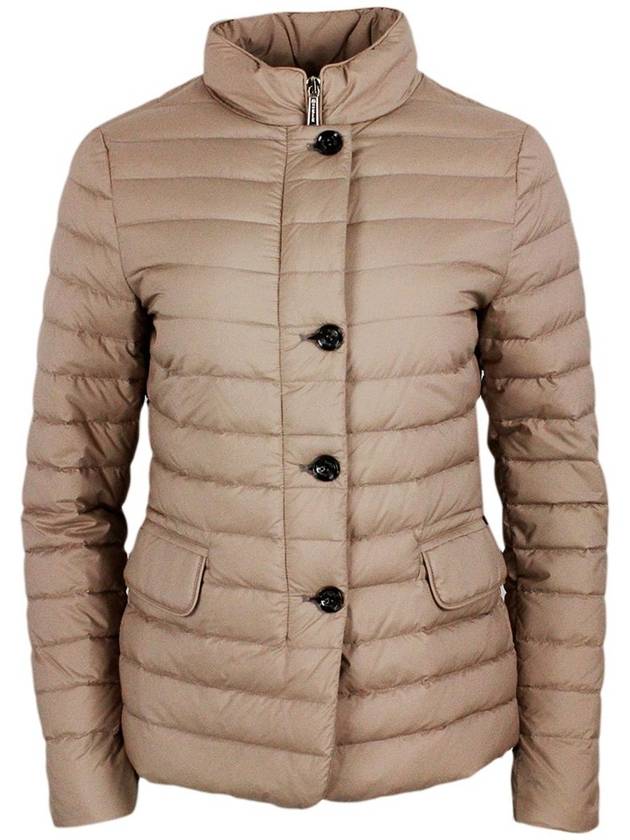 Moorer Padded jacket with buttons