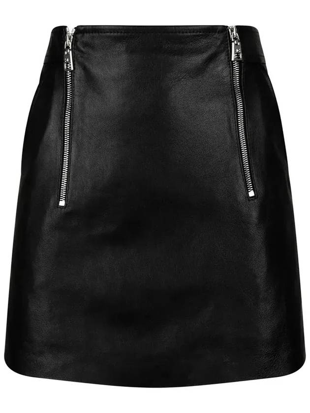 Elisabetta Franchi 지퍼 디테일 미니 스커트 GP02Z41E2_110