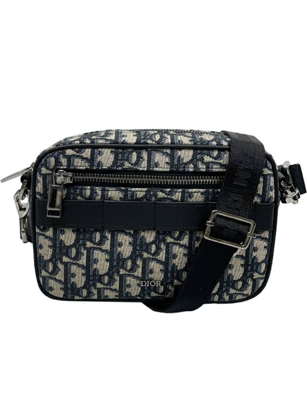 디올 오블리크 자카드 사파리 미니 스트랩백 베이지 블랙 가방 2ESWS011YKY 27E TEO
