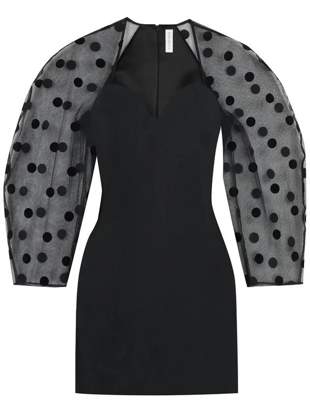 니나 리치 벌룬 슬리브 드레스 23ACRO006AC0123_U9000