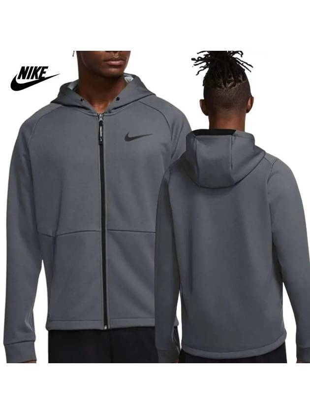 나이키 바람막이 피트니스 스우시 후드 집업 자켓 그레이 오버핏 겨울 운동복 재킷