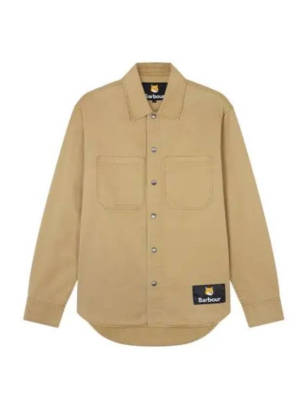 바버 x 메종 키츠네 오버셔츠 트렌치 Barbour x Maison Kitsune Overshirt Trench
