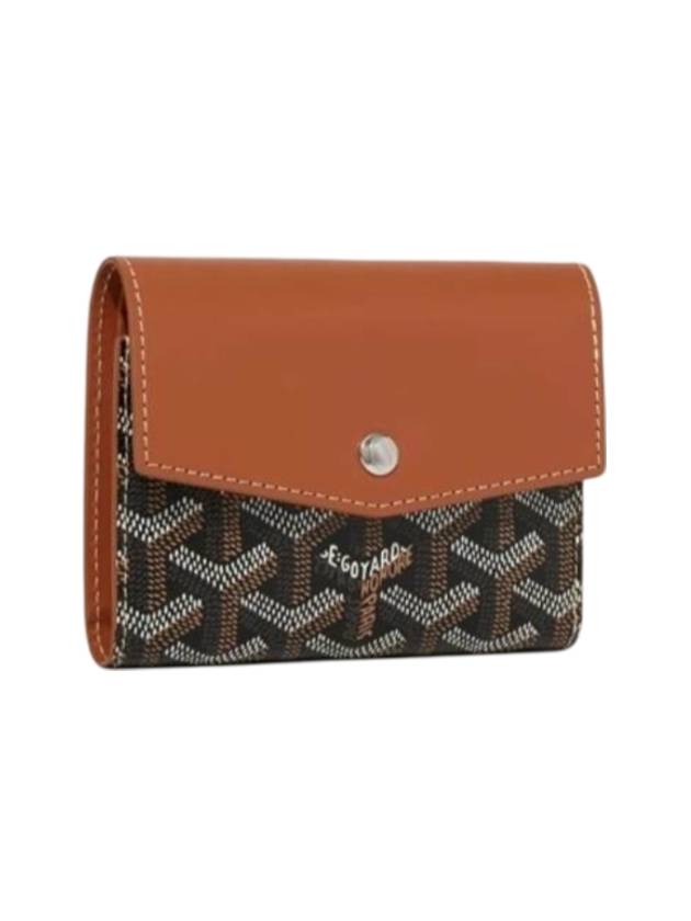 고야드 생가브리엘 반지갑 블랙 탄